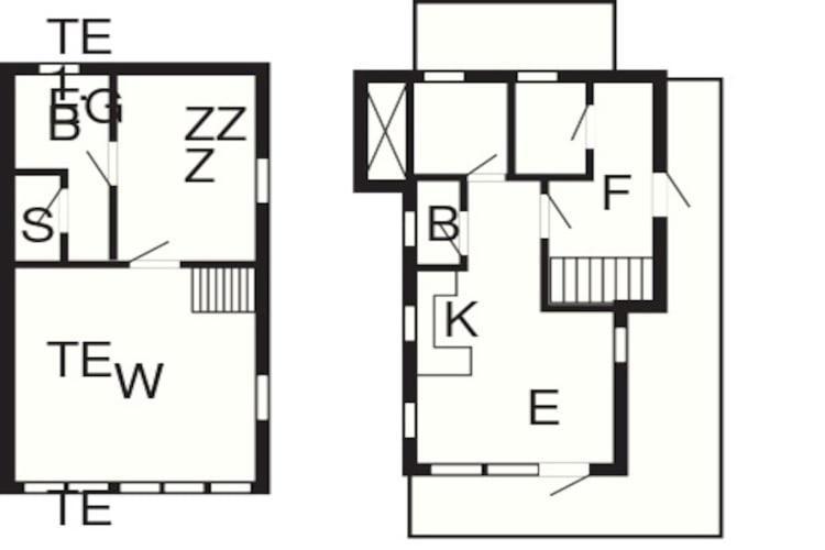 6 Person Holiday Home In بلوكهوس المظهر الخارجي الصورة